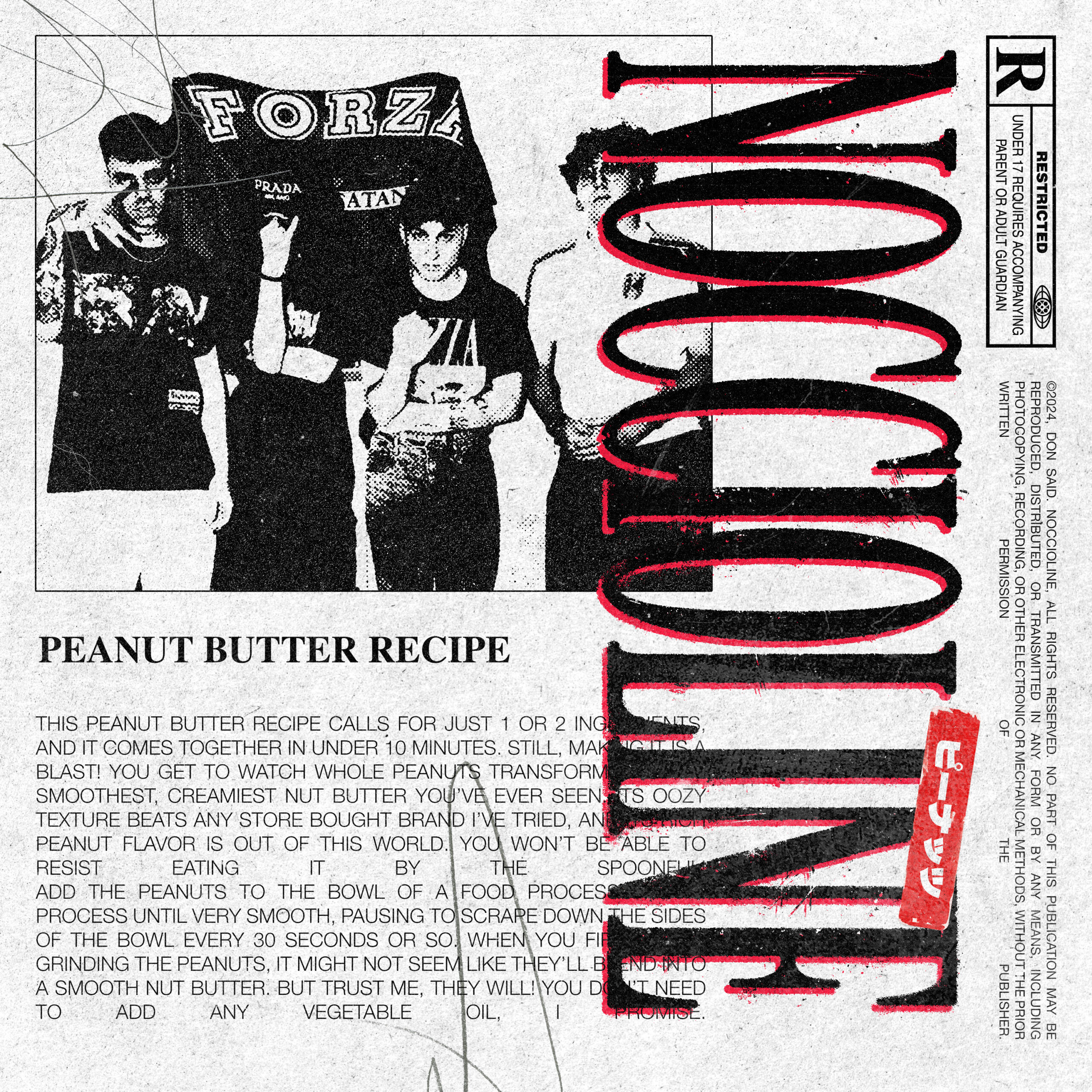Donsaid noccioline coverart def